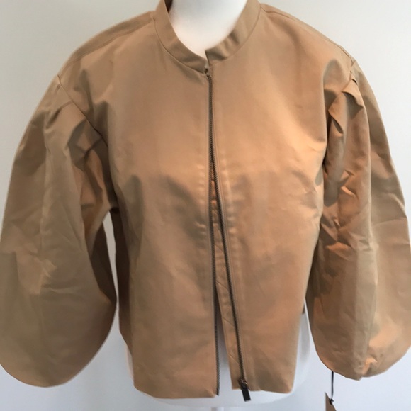 Nordstrom Halogen blouson puff sleeve jacket - Picture 1 of 7